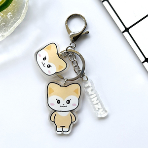 Spot Itzy Hit Ladder Born to Be World Tour UV Printed Acrylic Double-Sided <b>Anime</b> Design Key Chain Pendant Accessories - Product Image 4