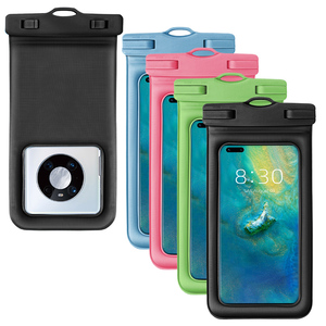 Tinta unita a forma di spina antiurto spugna galleggiante resistente all'acqua Anti-sporcizia impermeabile borsa per cellulare custodia Mobile - Product Image 1