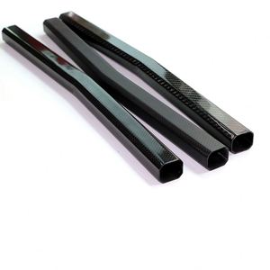 Fieltro de Carbono 3K de 5mm de Espesor, Surtido de Tubos Rectangulares y Tubulares de Alta Resistencia para Soportes Industriales, Marcos de Drones y Proyectos DIY - Product Image 5