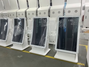 Diseño de Kiosco Gratuito, Kiosco de Autoservicio de Escritorio de 23.6'', Cámara de Reconocimiento Facial, Sistema POS Portátil de Pago, Punto de Venta para Supermercado - Product Image 2