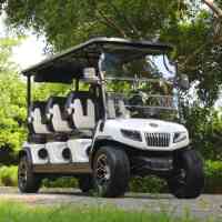 Voiturette de golf électrique HDK D5 Ranger 6 places Plus, nouveau modèle, mini-voiture, tous les sièges avant, 48V, certifiée CE