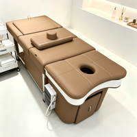 Table de massage multifonctionnelle pour salon, lit de lavage de cheveux et de shampoing, table de massage thaïlandais pour les pieds