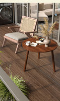 Table surélevée pour la salle à manger, le salon, le canapé, table d'appoint, mini table pour balcon, table basse
