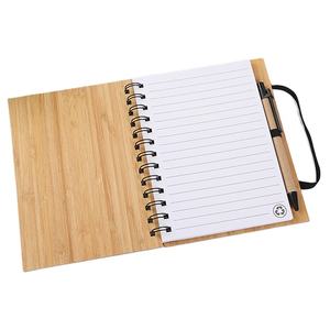 Funda de madera <span class=keywords><strong>para</strong></span> cuaderno de oficina, papelería, cubierta de Bambú - Product Image 1