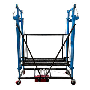 Mesin pengangkat perancah listrik kapasitas muatan kuat 500KG peralatan tangga lift listrik - Product Image 4