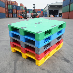 Paleta de Plástico de Grado Alimenticio Reforzada con Acero de 4 Vías, Tamaños Europeos, de Uso Médico, Fácil de Limpiar, de Alta Resistencia, para Higiene, del Fabricante - Product Image 1
