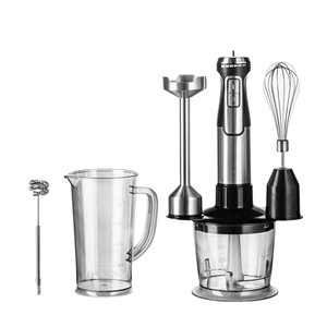 <span class=keywords><strong>Batidora</strong></span> <span class=keywords><strong>de</strong></span> Mano Multifuncional <span class=keywords><strong>de</strong></span> 1600W para Cocina, Control por Perilla, Varilla Mezcladora sin Control por Aplicación, Trituradora <span class=keywords><strong>de</strong></span> Alimentos y Huevos - Product Image 5