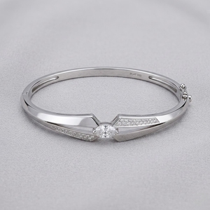 925 sterling silver <b>bracelet</b> ring bands jewellery <b>set</b> with stone geometric design for women elegant daily wear - Product Image 4