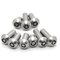 M4 M5 M6 M8 M10 M12 1/8 1/4 3/8 1/2 5/8 Inviolable Anti-Vol Sécurité Socket Cap Tête Machine Sécurité Vis