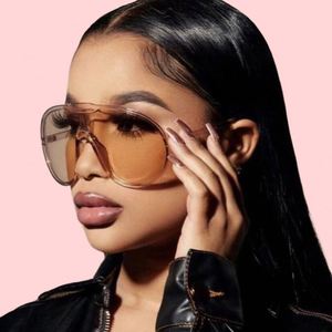 Gafas de Sol Redondas para Mujer, Montura de PC, <span class=keywords><strong>Lentes</strong></span> AC, UV400, Creativas, para Fotografía Urbana, Regalo, Moda - Product Image 2