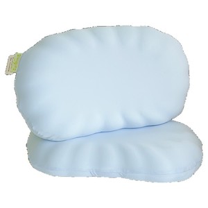 Oreiller en forme de coquillage pour enfants, forme ovale, fermeté moyenne, perméable à l'air, soutien cervical, aide au sommeil pour les enfants de 3 à 10 ans - Product Image 1