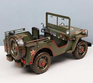 Coches de juguete de Metal hechos a mano, camiones verdes, coches de juguete de hierro - Product Image 4