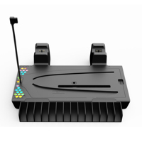 Station de refroidissement et de charge STK-DZ505 PS6 avec support de batterie, ports USB et boîte de protection