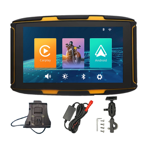 Navigation moto 5 pouces sans fil CarPlay Android Auto Hicar CarLife Écran résistif étanche Double BT Support réglable - Product Image 6