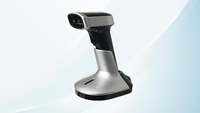 Escáner de código de barras inalámbrico de mano 2,4G con base de carga 2D para láser BT Venta caliente lector de código de barras en Stock