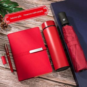 Juego de Regalo Corporativo Promocional, Elegante y de Alta Gama, Caja de Regalo de Cuero PU de 6 Piezas, Logotipo Personalizado, Regalos Corporativos - Product Image 6
