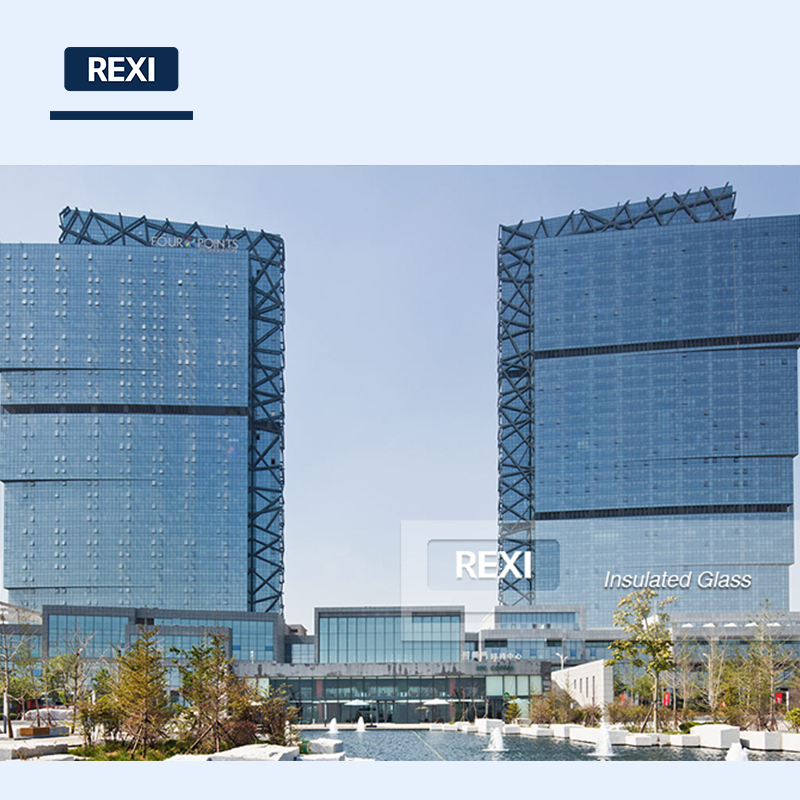 Architectural Double Glazing Facade Insulated Glass