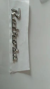 Vente en gros usine : Badges de voiture personnalisés en ABS, Emblèmes de voiture chromés électrolytiques, Autocollants de logo, Autocollants de carrosserie, Étiquettes à surface gaufrée - Product Image 3