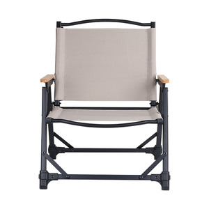Chaise pliante portable coréenne en aluminium pour l'extérieur, légère, pour le camping, design moderne, tissu Oxford 600D - Product Image 6