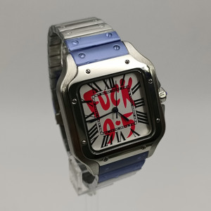 Luxury Sport Men's Stainless Steel Automatic Mechanical <b>Watch</b> NH35 Sapphire Crystal 38mm Water Resistant Hip Hop Style - Product Image 3