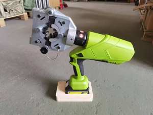 Herramienta de prensado de CA eléctrica ligera, solo 15kg, 12 toneladas de fuerza, 4 troqueles, prensa de prensado Ideal para técnicos de servicio de campo - Product Image 2