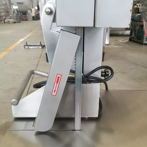 Scie à os électrique de table semi-automatique en acier inoxydable pour la découpe de poisson congelé et le traitement de la viande pour boucher - Product Image 4