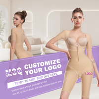 Hohe Taille Fajas Colombia nas Butt Lift Shape wear Bauch kontrolle Hohe Kompression Postpartum Body Shape wear für Frauen