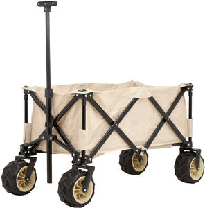 Производитель, Пляжная тележка, Металлическая стальная Тяжелая Складная Тележка, Пляжная тележка - Product Image 3