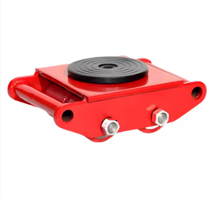 Chariot de manutention pivotant robuste avec roues en acier et roues en PU pour charges lourdes - Product Image 2