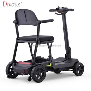 Scooter électrique intelligent pliable léger 16 kg 2025 pour tout-terrain et voyages en extérieur, 4 roues, à vendre - Product Image 4