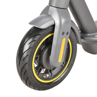 Trottinette électrique 500W à propulsion arrière, 35 km/h, pneus de 10 pouces, régulateur de vitesse, application téléphonique, autonomie de 60 km, charge maximale de 200 kg, frein à tambour, pliable, pour les trajets quotidiens