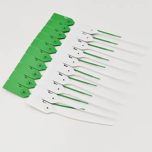 Biểu tượng tùy chỉnh kim loại chèn con dấu nhựa tag kéo chặt chẽ hàng hóa an ninh con dấu - Product Image 5