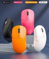 Mouse Gaming Nirkabel Mini Portabel OEM Dual Mode Tri Mode Pengisian Daya Nirkabel untuk Penggunaan Kantor dan Bisnis, Cocok untuk Laptop atau Desktop (Tangan Kanan)