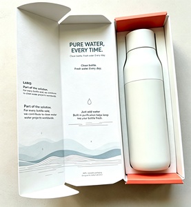 Corrugated <b>Box</b> With Customized Logo Paper Vacuum Flask Water Tumbler <b>Bottle</b> Shipping Mailer <b>Box</b> Packaging For Water <b>Bottle</b> - Product Image 4
