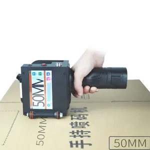 50.8mm תעשיית כף יד תעשייתית Excel שולחן סרט מדפסת עבור פלסטיק תיק תאריך זמן קידוד סימון מכונת דפוס
