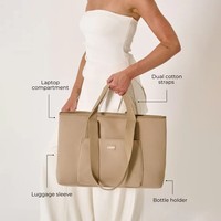 Sac de plage léger, imperméable, en néoprène, grande capacité, design personnalisé, sac de voyage
