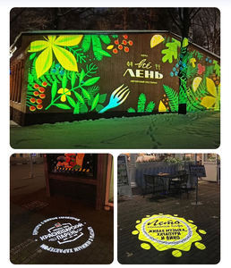 Световой прожектор Gobo IP65, 100 Вт - Product Image 3