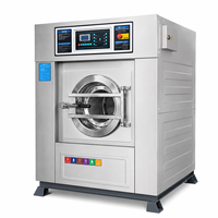 Commercial Industrial Washing Machine for Hotel Factory School SUS304 Automatic Laundry Washer Extractor 15-25kg Price