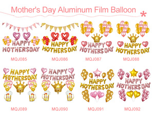 Globos de helio para el día de la madre, decoración de globos de aluminio para el día de la madre, estival - Product Image 4