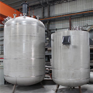 Tanque Mezclador de Acero Inoxidable Personalizado para Línea de Producción de Gránulos de EVA Termofusible, Reactor de Cinta de Borde - Product Image 1