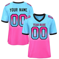 Jersey Sepak Bola Otentik yang Dipersonalisasi dengan Nomor dan Logo Kustom untuk Pria dan Wanita