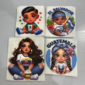 Latest <strong>Design</strong> Waterproof Vinyl Sticker Printed <strong>Transfers</strong> Clothing Label for Garment Dtf <strong>Heat</strong> <strong>Transfers</strong> <strong>Designs</strong> Ready - Product Image 2