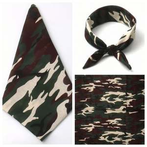 Bandana camouflage personnalisée en coton pour activités de plein air, style hip-hop - Product Image 4