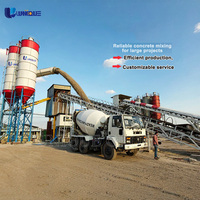 Uniquemac 0.5m3 4.0m3 Bétonnière Stationnaire pour la Construction Routière, Centrale à Béton, Fabricant
