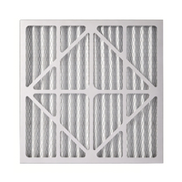 Nouveau filtre à air primaire jetable en carton plissé MERV 8 pour CVC, avec support en maille galvanisée, taille personnalisable