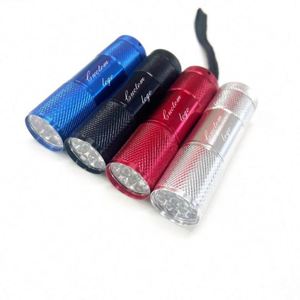 Porte-clés en aluminium avec lampe torche LED, petite lampe torche LED, mini lampe torche multifonctionnelle - Product Image 1