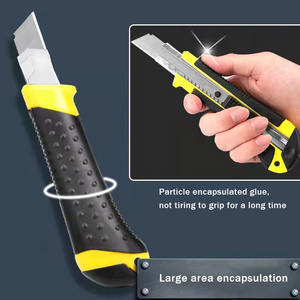 Nouveau couteau <span class=keywords><strong>utilitaire</strong></span> <span class=keywords><strong>automatique</strong></span>, lame en acier, boîte de sécurité, couteau à découper OTF, industriel, <span class=keywords><strong>pas</strong></span> <span class=keywords><strong>cher</strong></span>, couteau <span class=keywords><strong>utilitaire</strong></span> rétractable - Product Image 4