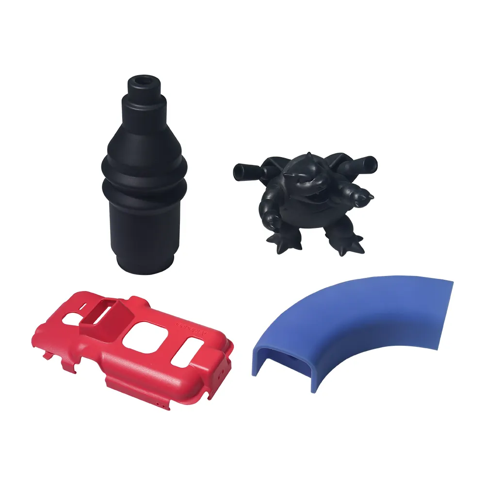 KAIERWO OEM custom precision CNC plastic injection molding manufacturer nylon abs rubber injection molded service plastic parts