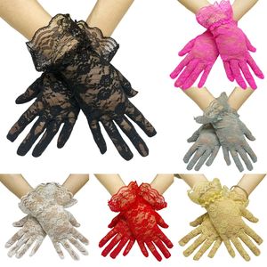 Nouveaux Gants en Dentelle à Nœud pour Femme, Gants de Mariée Sexy pour Robe de Soirée, Mitaines d'Été Anti-UV - Product Image 1