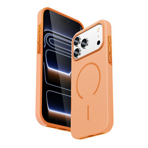 Funda para iPhone 17 Air, estilo original, delgada, con tacto de piel, diseño de bloques de color, cobertura total y a prueba de golpes - Product Image 5